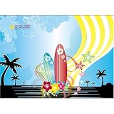 G-Cube Aloha Night Notebook Computer Skin - GSA-15N