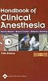 Handbook of Clinical Anesthesia