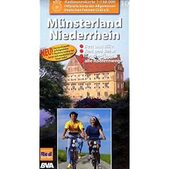 ADFC Radtourenkarten, M�nsterland, Niederrhein