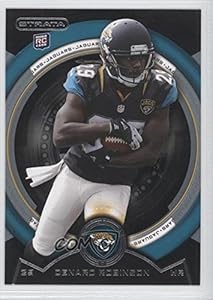 Denard Robinson Jacksonville Jaguars (Football Card) 2013 Topps Strata Retail [Base] Black Onyx #124