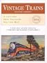 Vintage Trains 2004 Postcard Calendar