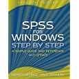 SPSS for Windows Step-by-Step: A Simple Guide and Reference, 14.0 update (7th Edition)