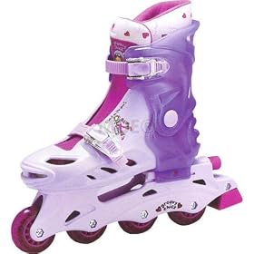 Groovy Chick Adjustable In Line Skates Large 2-4