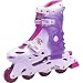 Groovy Chick Adjustable In Line Skates Med 12-1