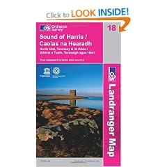 Sound of Harris, North Uist, Taransay and St.Kilda (OS Landranger Map)