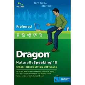 Dragon NaturallySpeaking Preferred 10.0, Education Version (PC DVD)