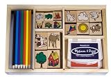 Melissa and Doug Deluxe Stamp Set