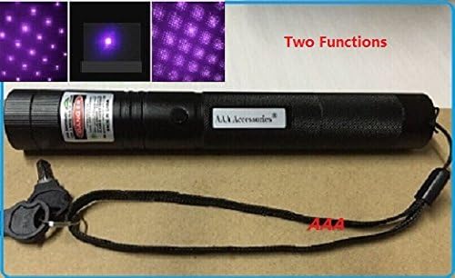 532nm Light 5MW Without 18650 Battery and Charger 303 Blue-purple 303(Only AAA accessories Sell It,Others Seller Are Fake)