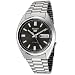 Seiko Automatic Gents Black Dial Stainless Steel Bracelet Dress Watch SNXS79K