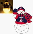 Cleveland Indians 16" Fiber Optic Snowman - MLB Baseball