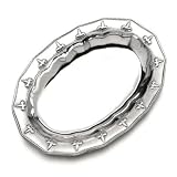 Wilton Armetale Fleur De Lis Large Oval Tray