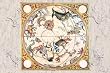 Art Poster, South Celestial Planisphere - 27.5 x 18.75