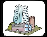 Decorated Mouse Pad with Pennsylvania, office, architecture, construction, skyscraper, Philadelphia, structure, building