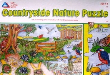 Childrens Toyshop  Toys : Countryside Nature Puzzle: 100-pieces