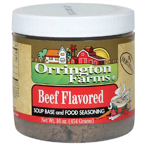 Orrington Farms Gourmet Beef Soup Base, Paste, 16-Ounce Jars (Pack of 6) by Orrington Farms