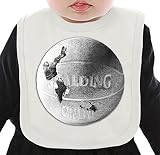 Moon Basketball ネクタイを有する有機ビブ Medium