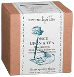 SerendipiTea Once Upon A Tea Tisane, Chcolate Bits, Mint, Vanilla & Rooibos Tisane, 4-Ounce Boxes (Pack of 2)
