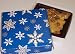 Gourmet Food : Scott's Cakes 1/2 lb. Almond Brittle in a Snowflake Box