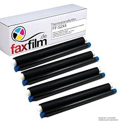 FAXFILM 4 x kompatibler TTR ersetzt Panasonic KX-FA52X KX-FC225 KX-FC226 KX-FC255 KX-FC258 KX-FP205 KX-FP207 KX-FP215 GS / KX FC 226 255 258