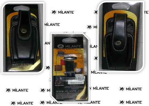 LG Optimus One P500, Optimus C, Optimus S LS670, LG Optimus T P509, Optimus U US670, Optimus V VM670 Swivel Leather Case By MILANTE