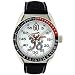 Christian Audigier Motor Sports Gents Black Rubber Strap Watch ETE-119