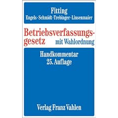 Betriebsverfassungsgesetz mit Wahlordnung. Handkommentar
