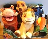 The Lion King soft toy playlet - Simba, Pumbaa, Timon & Zazu