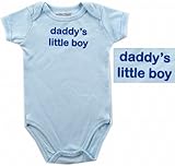 Baby-Says Bodysuit - Daddy's Little Boy, 9-12 months