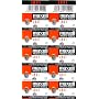 10 pack Genuine MAXELL AG3 LR41 392 button cell battery