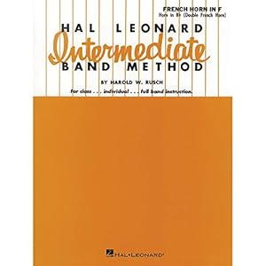 Hal Leonard Intermediate Band Method French Horn In F