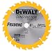 DEWALT DW9154 6-1 2-Inch 24 Tooth ATB Framing Saw Blade with 5 8-Inch Arbor