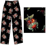 Bon Jovi flannel lounge pants  Dagger Heart Tattoo  Pajamas