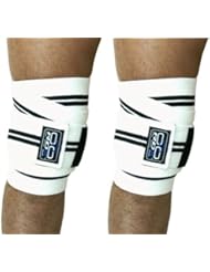 Authentic RDX Knee Wraps Weight Lifting Bandage Straps Guard Pads