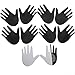 Ayliss 10Pairs Punk Hands Shape Adhesive Nipple Cover Disposable Pasties