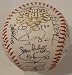 2009 Philadelphia Phillies Signed World Series Baseball - Howard, Utley, and Hamels
