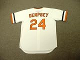 RICK DEMPSEY Baltimore Orioles 1983 Majestic Cooperstown Home Throwback Baseball Jersey