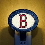 Art-Glass Nightlight - Boston Red Sox
