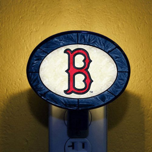 Art-Glass Nightlight - Boston Red Sox