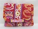 Vera Bradley Pocket Wallet in Raspberry Fizz
