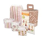Bumkins Diaper Cover Bundle 3-Pack - Girl Elements, Newborn