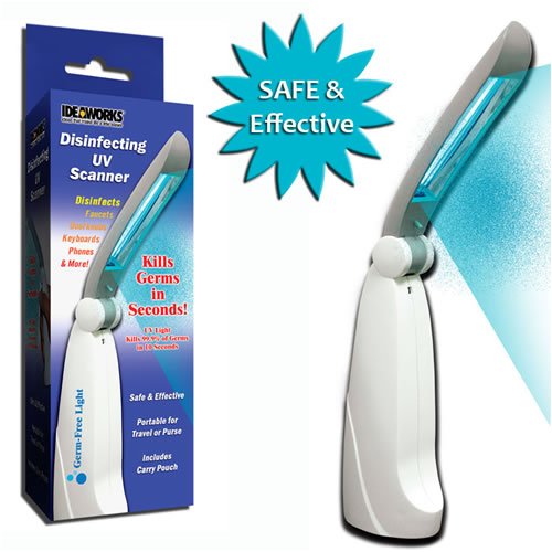 Disinfecting UV Scanner