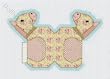 Miniature Horse Pull Toy in Pink Yellow by Lindee's Little Linens