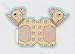 Miniature Horse Pull Toy in Pink Yellow by Lindee's Little Linens