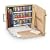 ALL MEDIA EASEL AERTIST SET 48pc, OIL, ACRYLIC,WATERCOLOUR,