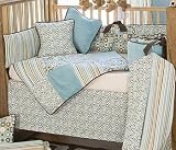 Mod Squad Fitted Crib Sheet by Glenna Jean