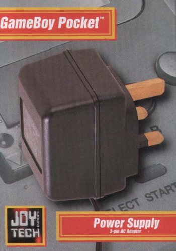 Childrens Toyshop  Video Games : AC/DC Adaptor - Colour / Pocket - 3-pin