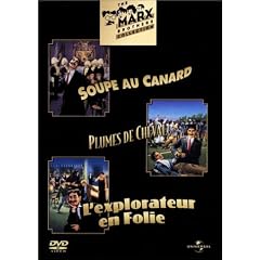 Coffret Marx Brothers 3 DVD : Soupe au canard / Plumes de cheval / L'explorateur en folie