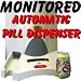 e-pill  Monitored Automatic Pill Dispenser. Pill box alarm system for home use. Locked pill box can dispense up 6 times per day. Large capacity MD.2 (60 medication times = 2x daily dosing = refill pill dispenser every 30 days).