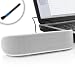 GOgroove SonaWAVE - Hi-Fidelity 12-watt Compact USB Speaker with Enhanced SonusMAX Subwoofer for Dell Desktops - Inspiron 546, Studio Desktop, Alienware Aurora and more / 2.1 Channel 12W speaker system - PLUG-N-PLAY - POWERS and PLAYS through USB***Includes Brush Stick
