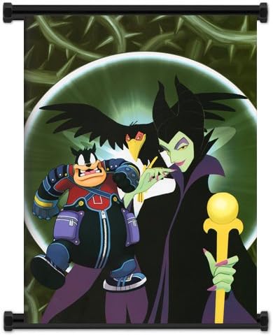 Kingdom Hearts Game Home Decor Wall Scroll Poster (16x21) Inches